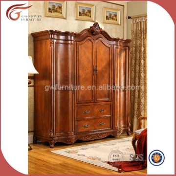 American antique wood TV armoire A125