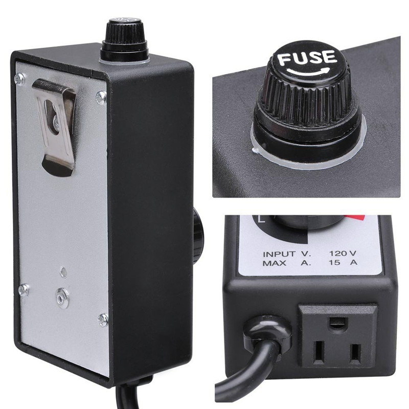 Fan Controller Adjuster Variable Fan Speed Controller for Inline Duct Fan