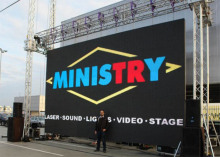 Outdoor Stage LED Display Low Power Consumption