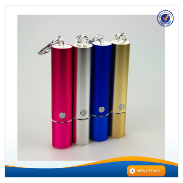 AWC082 detachable power bank with led usb keychain charger mini battery charger