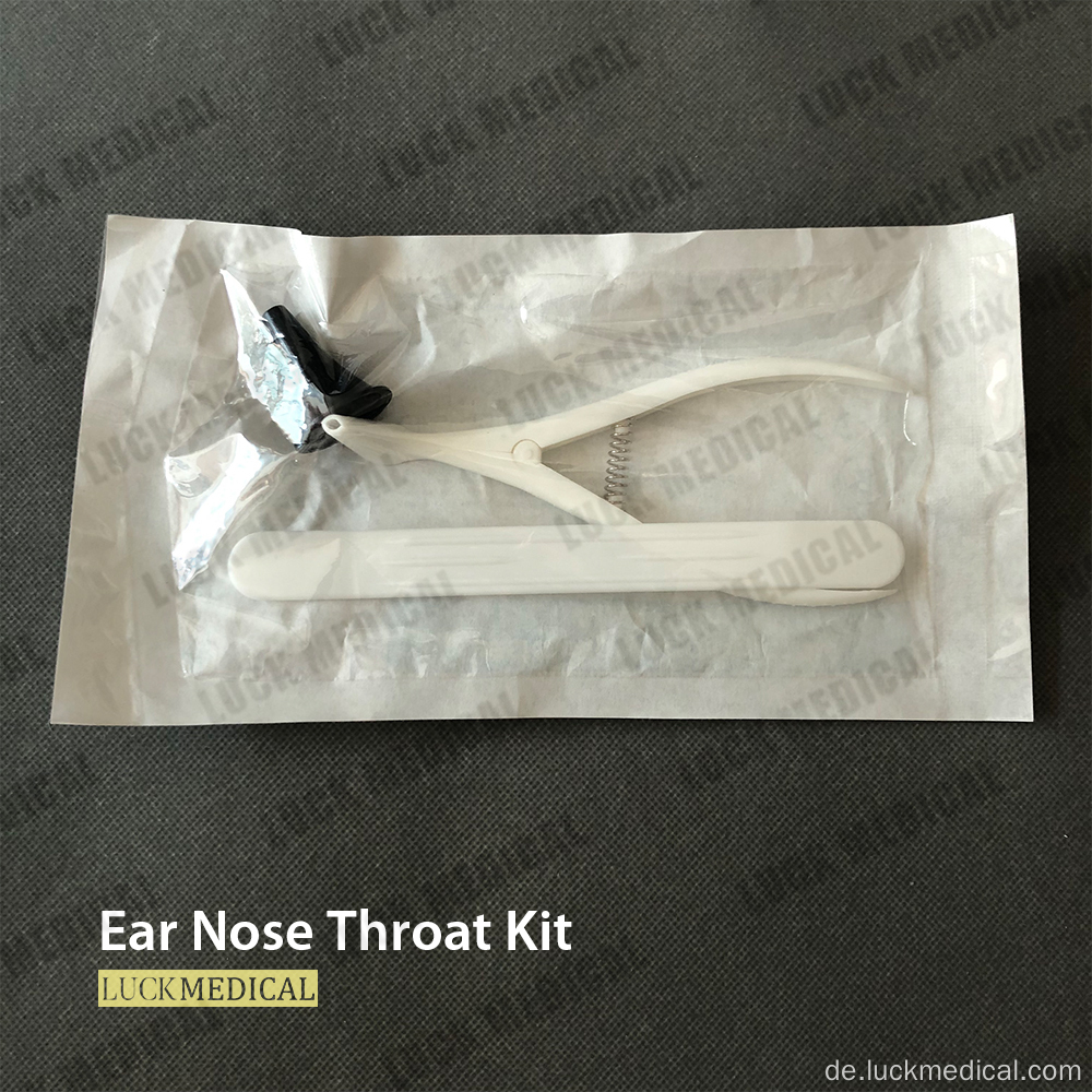 Medizinischer Gebrauch Ohrennasen Throat Untersuchungskit CE