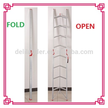 Aluminum Foldable step Ladders easy store