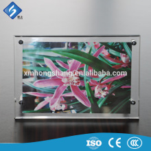 Simple Nice Thick Transparent Acrylic Photo Frames in Photo Studio