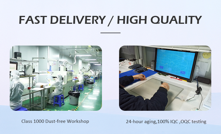 4 Wire Resistive Touchscreen Panel