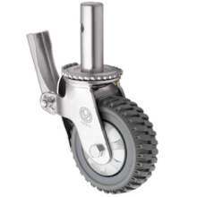 Gray PU Antiskid Caster (Y101711)