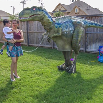 Blue Raptor Suit in Jurassic World