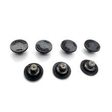 Custom Logo Denim Metal Tack Buttons for Jeans