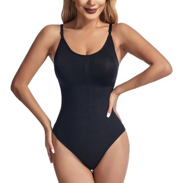 Seamless Postpartum Thong Shapewear Bodysuit