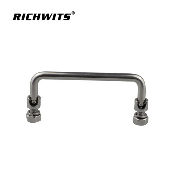 Furniture pull handles Stainless steel 304 folding handles for cabinet tooling box