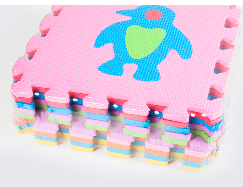 การเชื่อมต่อจิ๊กซอว์ Eva Floor Puzzle Puzzle Play Play Mat คุณภาพสูง