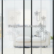 tempered acid etched home design kitchen doors
