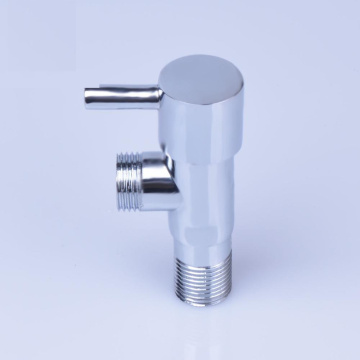 Good Quality Color Handle Angle Stop Valve Chrome Plated Zinc Material