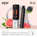 Zgar xxl 2000 bocanadas de vapor desechable vape sandía