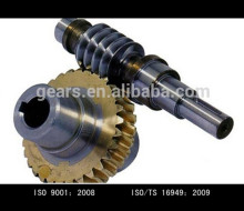 casting steel Worm gear and worm shaft power transmission