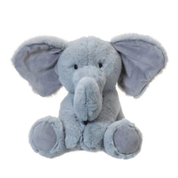 Cute blue elephant stuffed animal