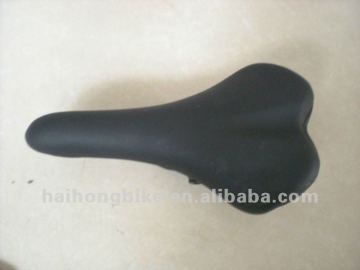 Latest qualified leather brown moutain bike saddle
