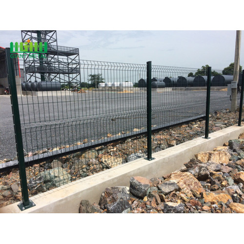 Welded Metal Wire Mesh Triangle Bending Fence