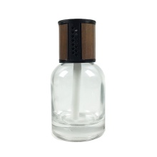 Transparent Reed Diffuser Bottle, 100ml, Glass Diffuser Bottle with Nature Sticks