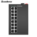 Scodeno OEM Managed Poe 16port Industrial Ethernet Switches