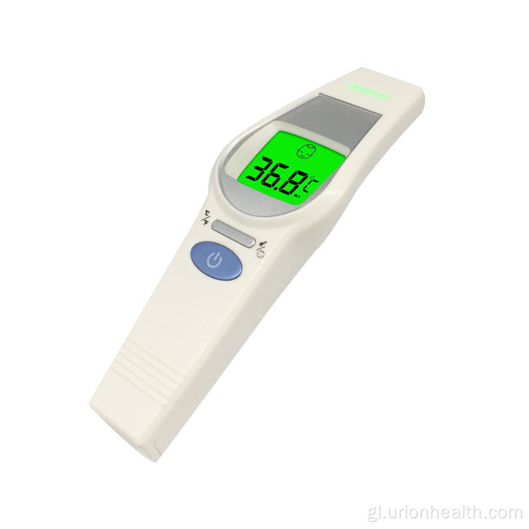 Un termómetro dixital infravermello sen contactos