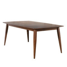 Modern Simple Rectangular Walnut Dining Table