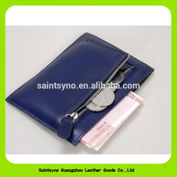 16456 Custom full grain RFID business leather card holder