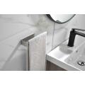 Square Stainless Steel Towel Rack Premium Silve