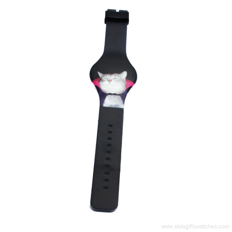 Fashion Children Silicone Bracelet Wristwatch Gift