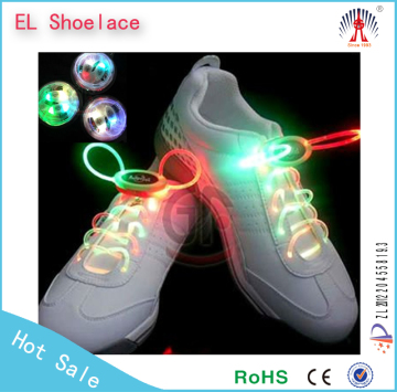 2016 Hot sale glowing sports led shoelace for running,led shining shoelace / led shoelace for dancing