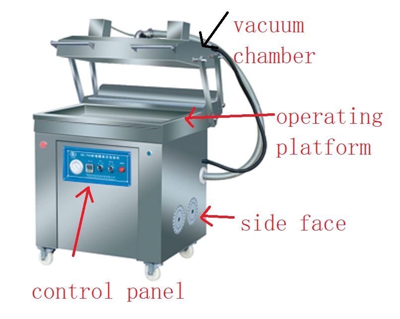 Rice And Cereal Vacuum Packaging Machine Shrink Film