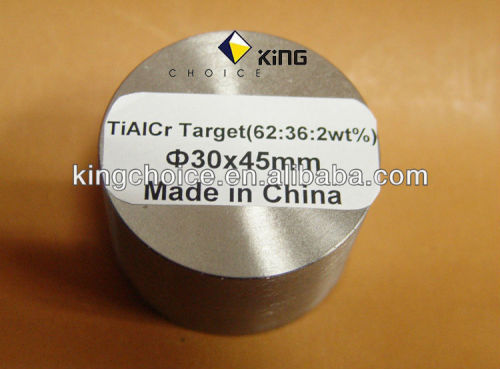 TiAlCr Alloy Target