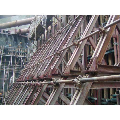 Single-sided Supporting construction frame