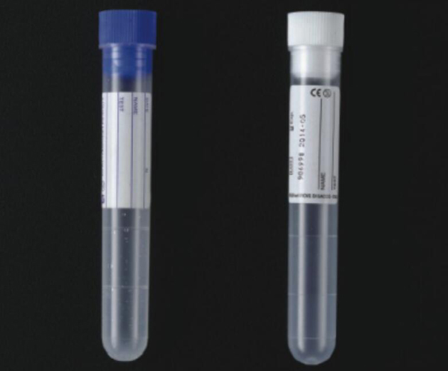 non-vacuum blood collection tube plain