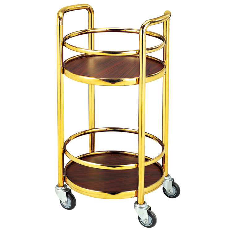 Top Quality Hot Sell 3 in 1 Stainless Steel Wine Service Trolley Beverage Cart liquor trolley