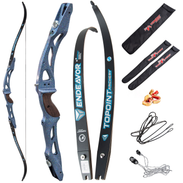 Topoint Archery: High-Quality Endeavor Takedown Recurve Bow with Compatibility for All ILF Bow Limbs