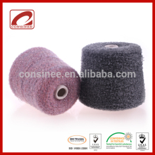 Consinee beaqutiful 32% Wool 49% kid mohair/wool blended boucle/loop yarn