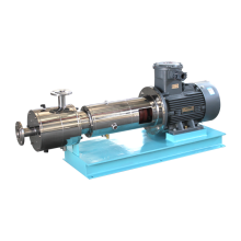 EU Standard 3 Stage In-Line Emulsification Pump - High Speed Emulsion Homogenizing Mixer