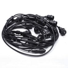 Waterproof E27 Drop Lamp Socket LED Belt Light String Fairy Festoon Lights E26 E27