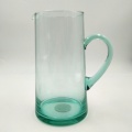 recycled green color glass pitcher wine glass cup