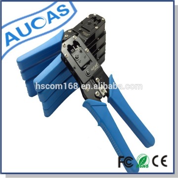 Aucas Network Cable tool like amp crimping tool for rj45 keystone jack