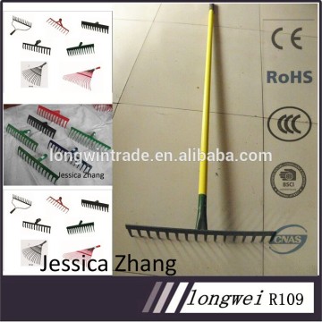 long handle garden rake types