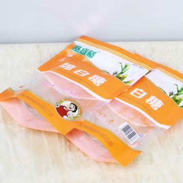 Resealable stand up zipper bag