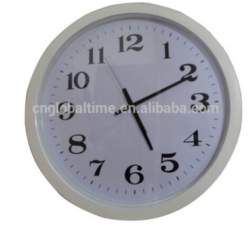 white NTP analog Clock Use time server configuration