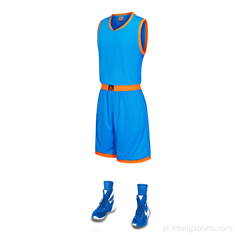 Novo estilo Black Basketball Jersey Design for Men