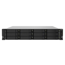 Qnap TS-1232PXU-RP-4G: Rackmount NAS with 10GbE and Redundant Power Supply