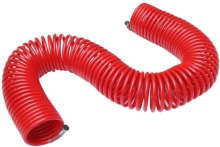 Coiled hose