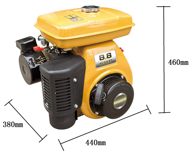 9HP Gasoline Engine Small Gasoline Engine Robin Type Gasoline Engine Price