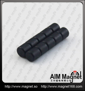 Epoxy coated cylinder neodymium magnet