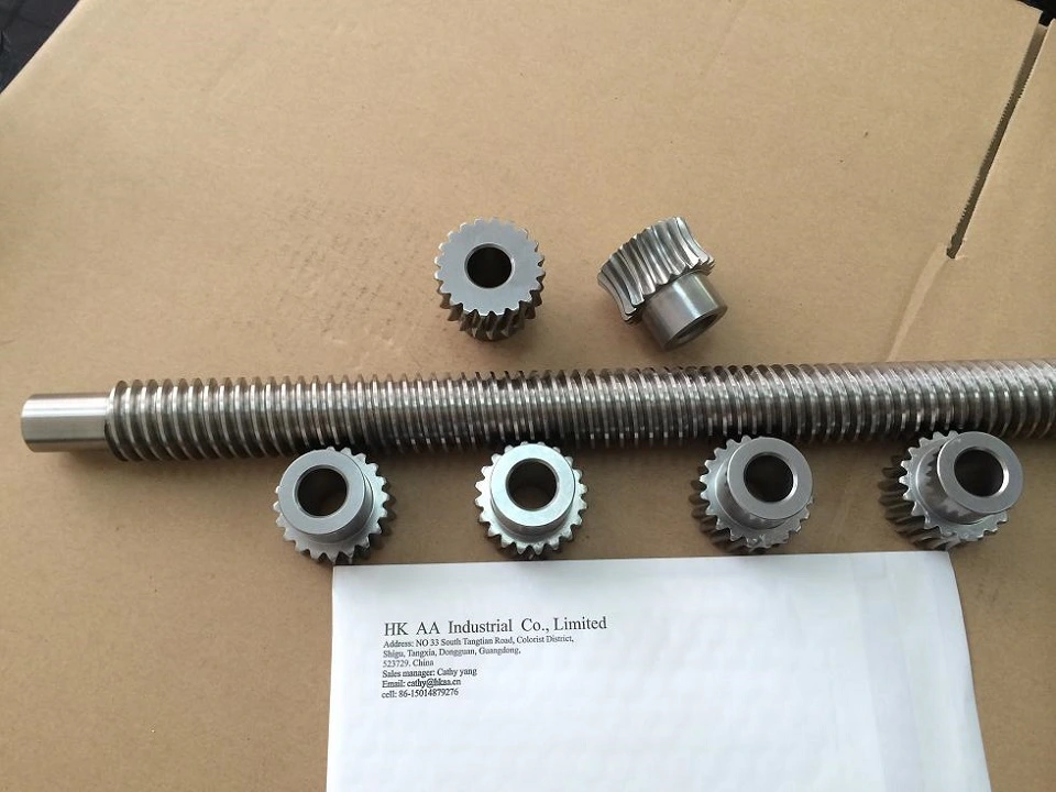 Stainless Steel Trapezoidal Screws and Nuts