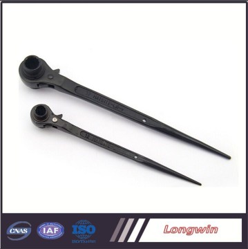 High quality Long Handle scaffold ratchet wrench for sale